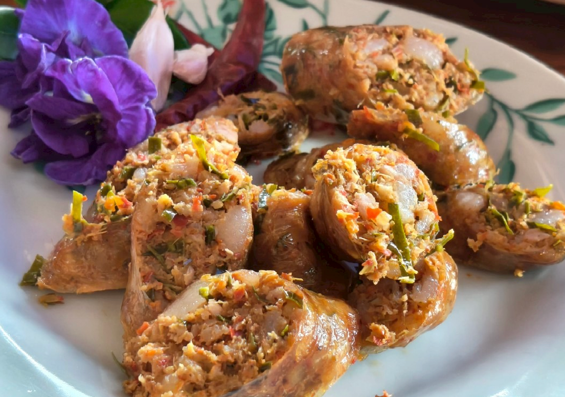 ไส้ถั่วสมุนไพร ไส้ถั่วสมุนไพร